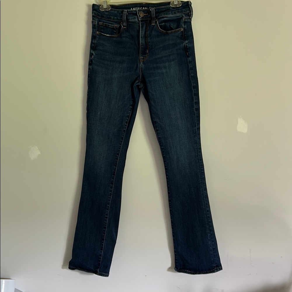 Women’s size 6 American Eagle Outfitters Blue Boot Cut Jeans